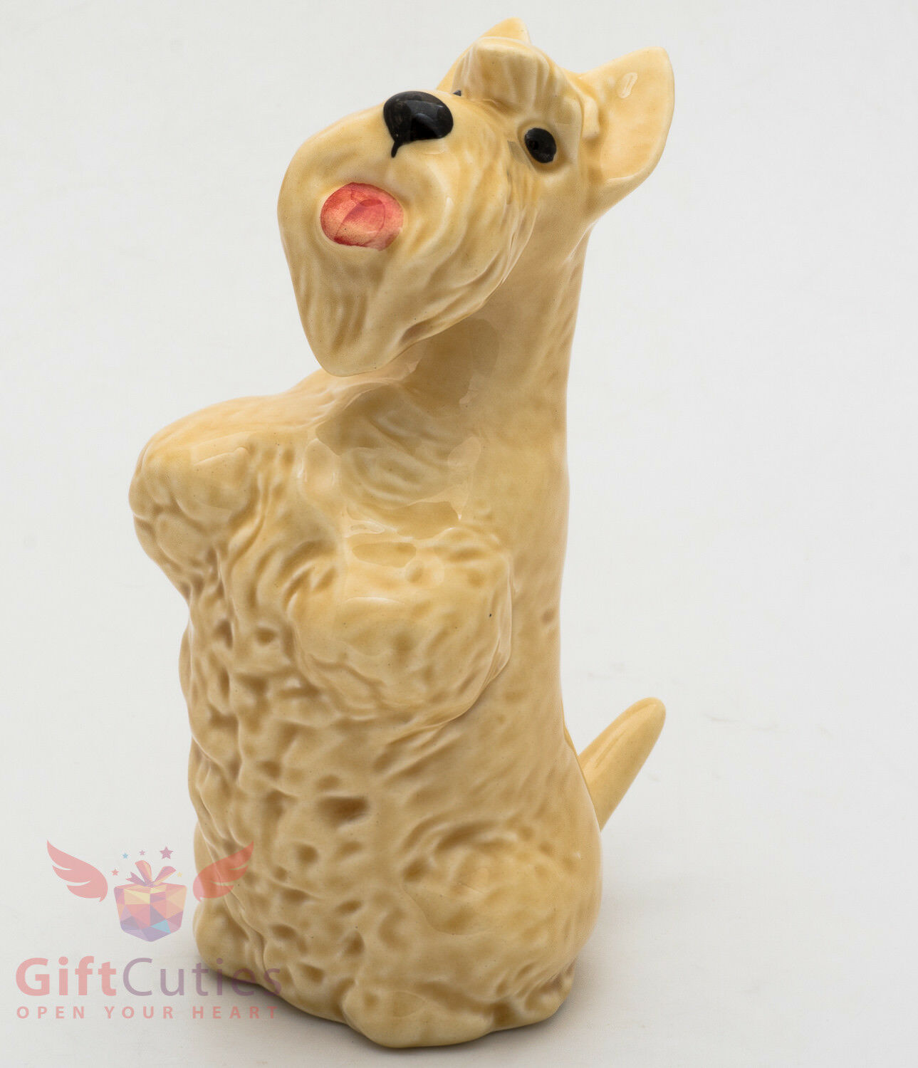 Porcelain Figurine Of The Scottish Terrier Dog