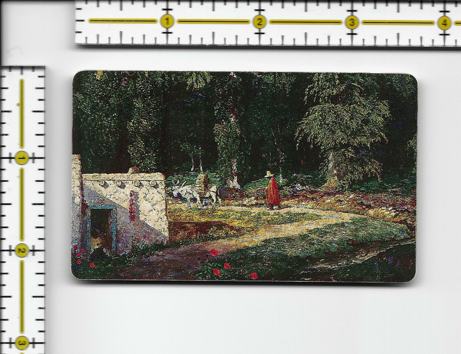 Santa Fe Railroad Railway 1991 Wallet Pocket Calendar