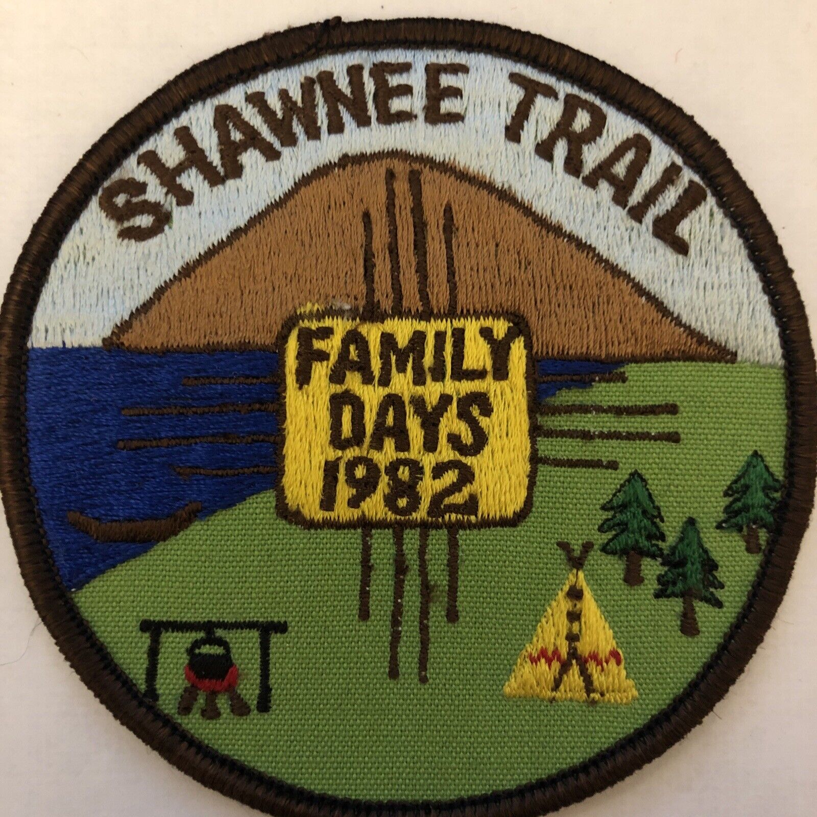 Royal Rangers Patch 1982 Shawnee Trail Family Days Canoe Lake Forest
