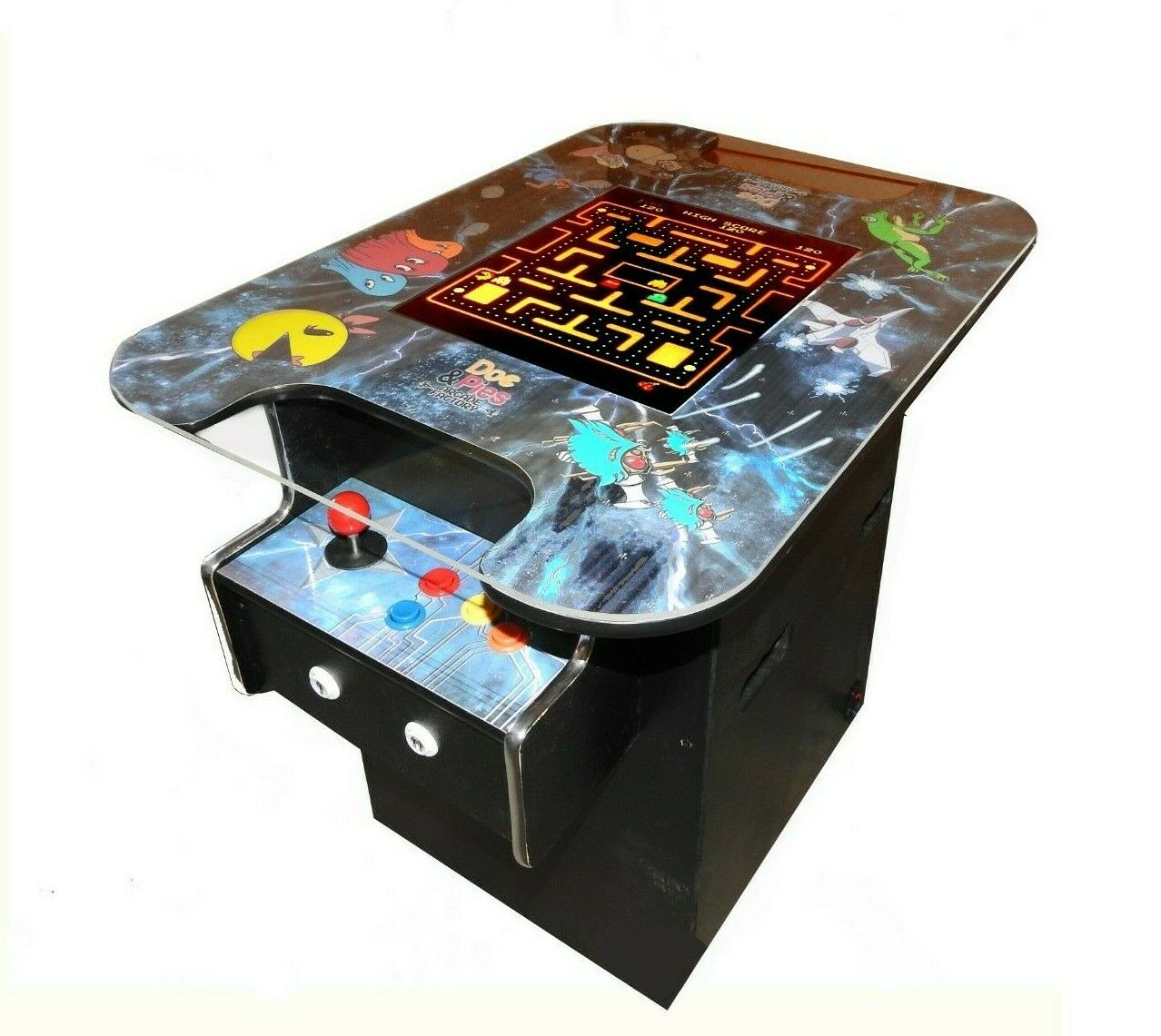 On Sale Cocktail Arcade Machine With 412 Games , New Sit Down Arcade