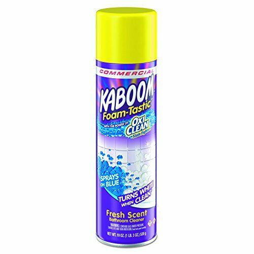 Kaboom 5703700071ct Foamtastic Bathroom Cleaner Fresh Scent 19 Oz Spray Can 8...