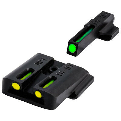 TruGlo TFO Handgun Pistol Sight, Fits S&W M&P, SD9, and SD40, Yellow (Open Box)