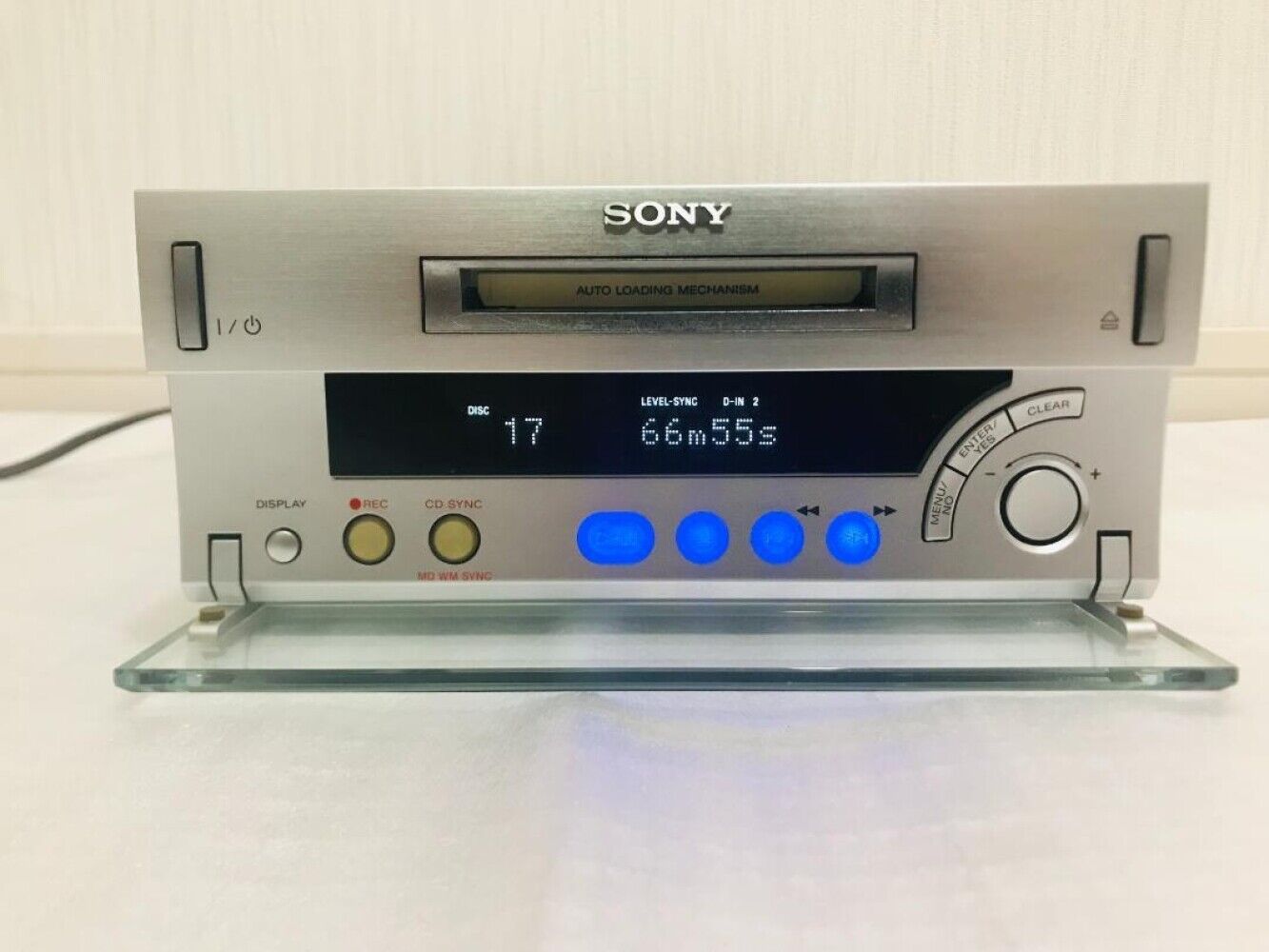 SONY MDS-SD1 Minidisc MD Deck Player Recorder Audio F/S Used