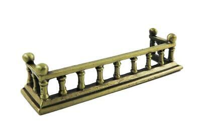 Dolls House Antique Brass Fireplace Fender Miniature 1:12 Scale Accessory