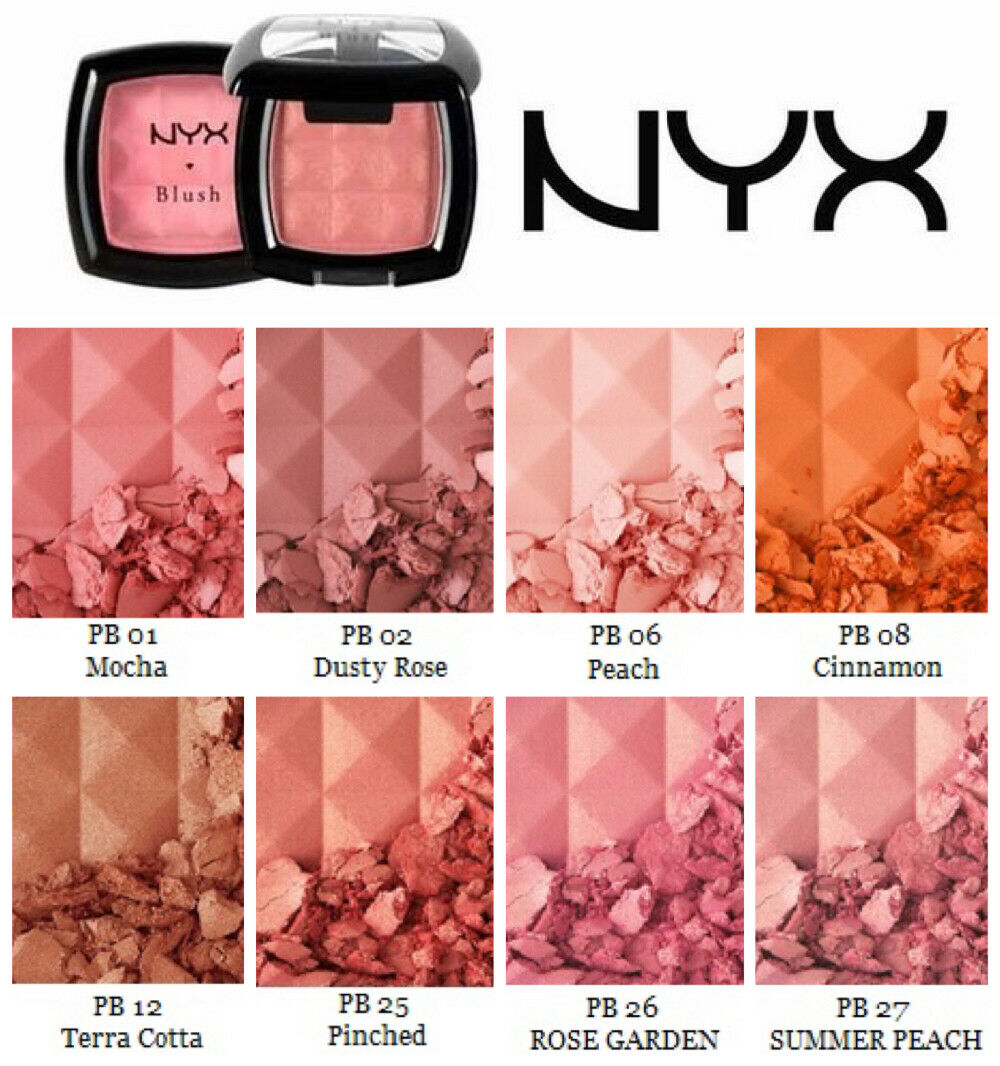 Nyx Cosmetics Powder Blush 0.14oz/4g ( 9 Shades Available) (free Shipping)