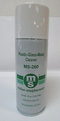 Miller Stephenson Ms-260 Safezone Glass Plastic & Metal Cleaner Industrial New!!