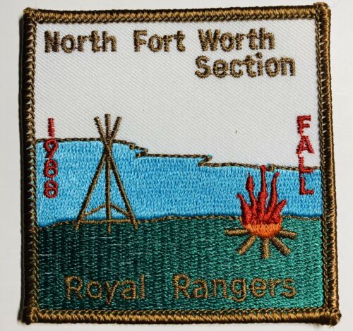 ROYAL RANGERS Patch 1988 North Fort Worth Section Teepee
