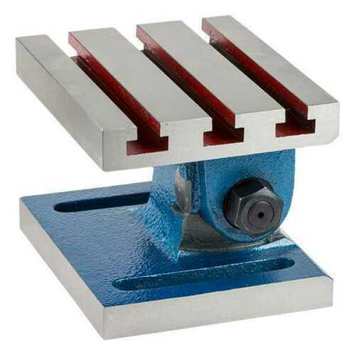 Adjustable Swivel Angle Plate 5" X 6" {manufactured From High Grade Casting.}