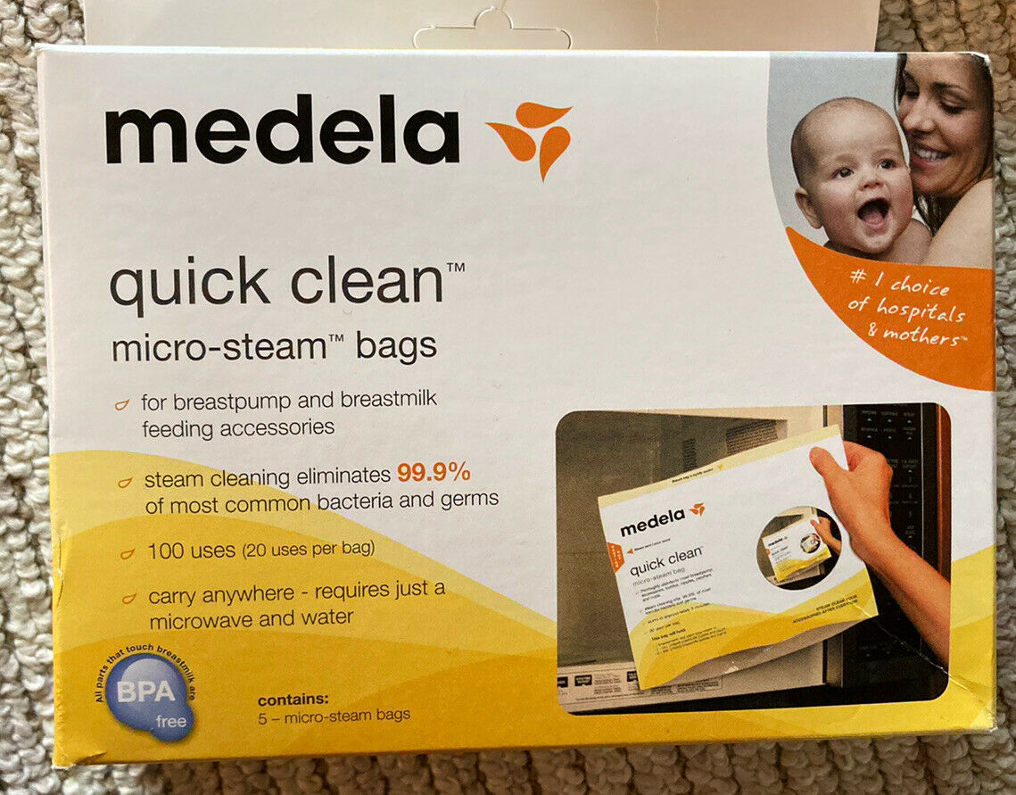 Medela Quick Clean Micro-steam Bags (5 Bags)