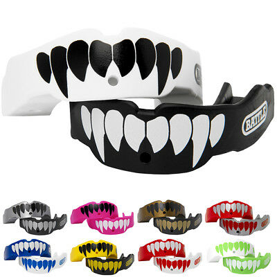 Battle Sports Science Adult Fang Mouthguard 2-pack With Straps
