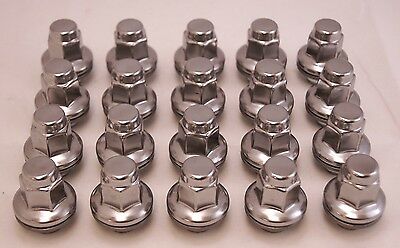 20 New Toyota Tundra Sequoia Factory Oem Polished Stainless Lug Nuts 90942-a1001
