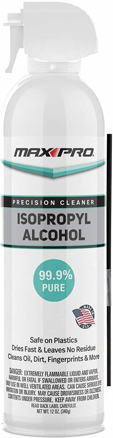 Max-Pro Precision Cleaner Isopropyl Alcohol 12oz. - 1 Can