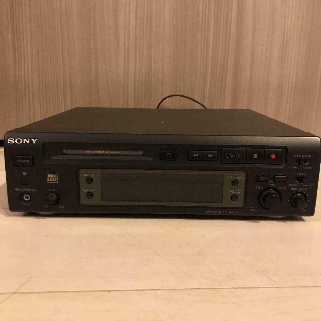 SONY MDS-S37 MD deck working used