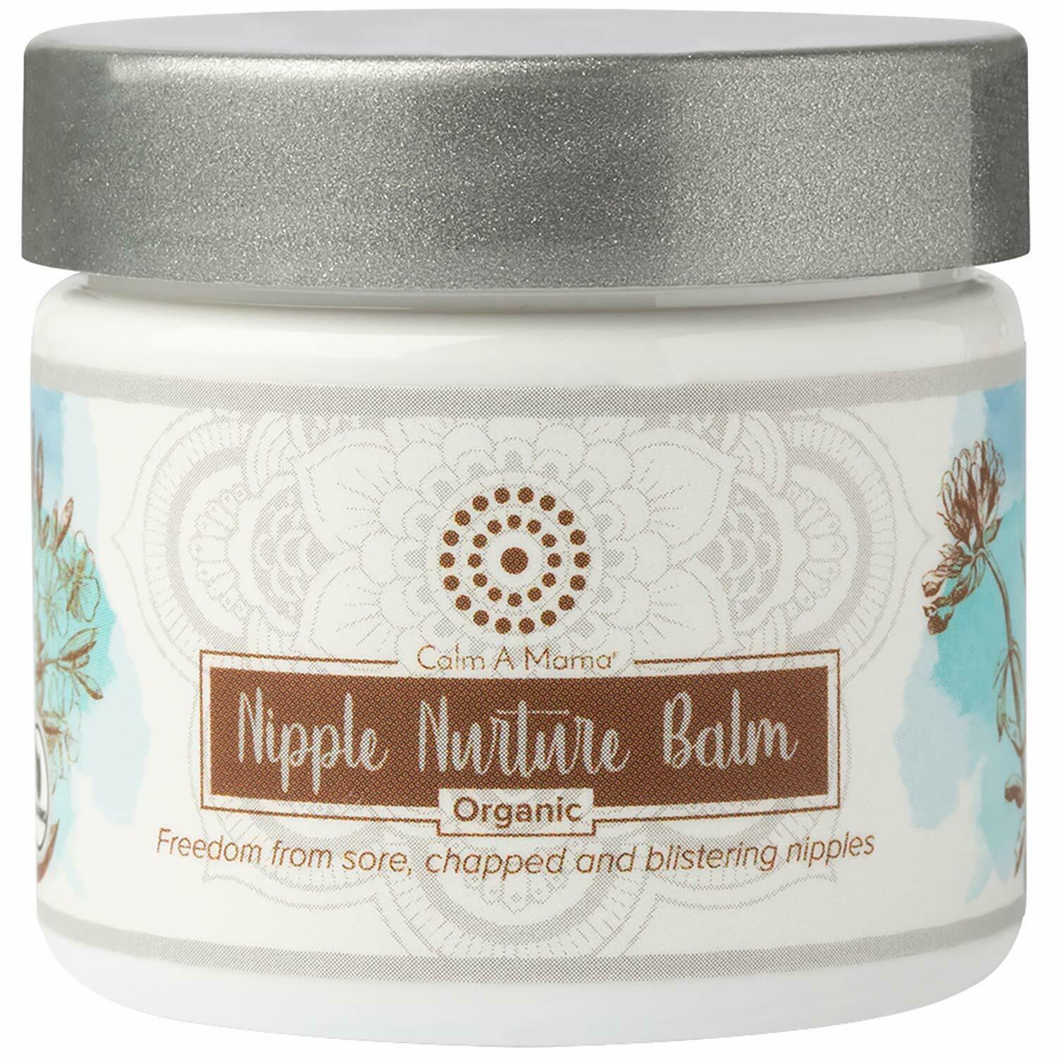 Nipple Balm For Breastfeeding Moms (2 Oz.) - Lanolin-free Nipple Cream For Sensi