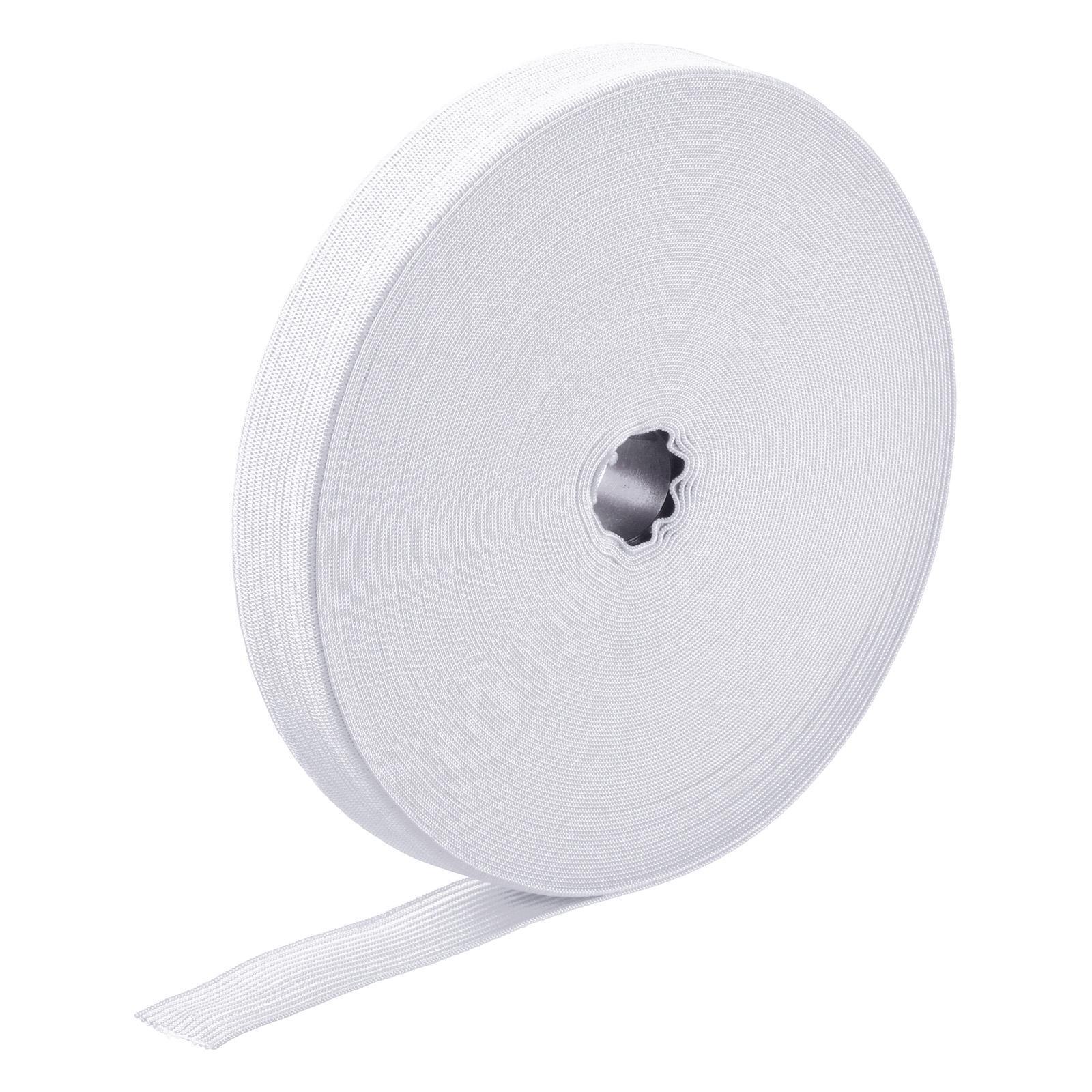 Elastic Bands For Sewing 1" 10 Yard White Knit Elastic Spool