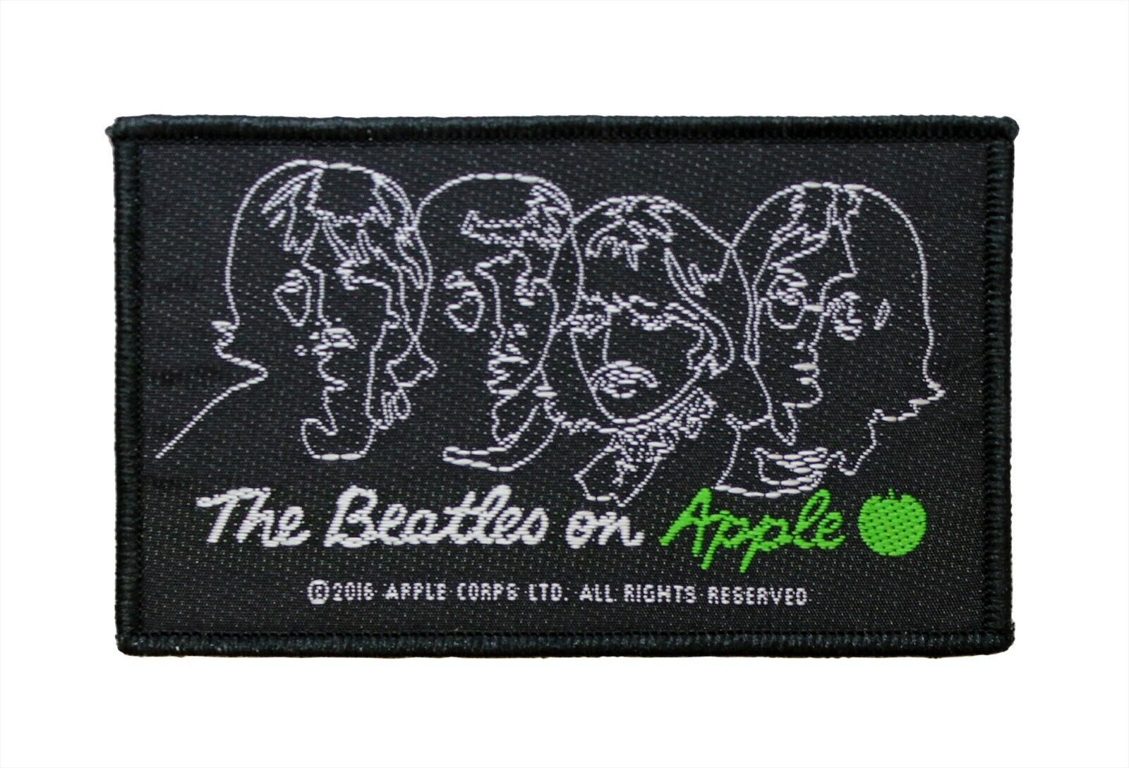 The Beatles On Apple Woven Sew On Battle Jacket Patch - Licensed 077-h