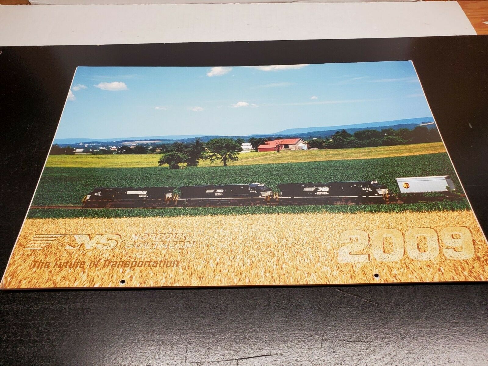 2009 Norfolk Southern Railroad Calendar - Oversized - Lots Of Great Photos - Lik